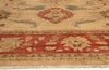 14 x 18 - Tan Vintage Persian Sultanabad Rug - 79756