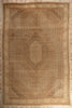 15 x 22 - Beige Antique Persian Tabriz Rug - 79757