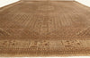 15 x 22 - Beige Antique Persian Tabriz Rug - 79757