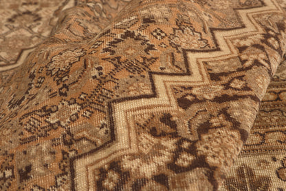 15 x 22 - Beige Antique Persian Tabriz Rug - 79757