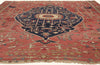 9 x 10 - Red Antique Persian Serapi Rug - 79760