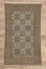 4 x 7 - Beige Vintage Persian Kashan Rug - 79763