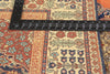 4 x 6 - Orange Vintage Romanian Tabriz Rug - 79764
