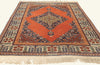 4 x 6 - Orange Vintage Romanian Tabriz Rug - 79764