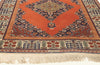 4 x 6 - Orange Vintage Romanian Tabriz Rug - 79764