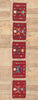 1 x 9 - Red Vintage Yeibichai Navajo Rug - 79766