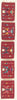 1 x 9 - Red Vintage Yeibichai Navajo Rug - 79766