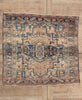 5 x 5 - Pink Vintage Persian Heriz Rug - 79770