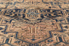 5 x 5 - Pink Vintage Persian Heriz Rug - 79770