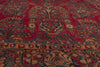 9 x 12 - Red Antique Persian Sarouk Rug - 79773