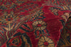 9 x 12 - Red Antique Persian Sarouk Rug - 79773