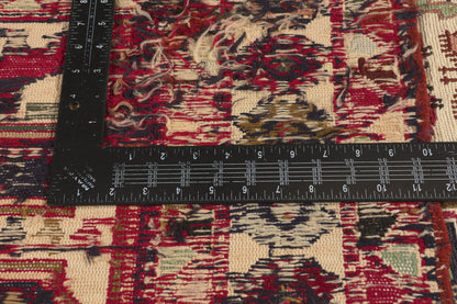 4 x 7 - Navy Blue Vintage Persian Soumak Rug - 79774