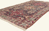 4 x 7 - Navy Blue Vintage Persian Soumak Rug - 79774