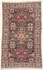 4 x 7 - Navy Blue Vintage Persian Soumak Rug - 79774