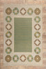 6 x 10 - Green Vintage Swedish Rollakan Rug - 79775