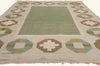 6 x 10 - Green Vintage Swedish Rollakan Rug - 79775