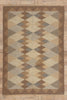 6 x 8 - Brown Vintage Swedish Rollakan Rug - 79778