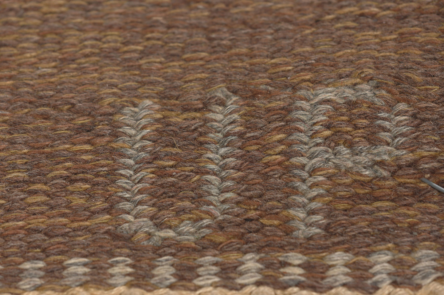 6 x 8 - Brown Vintage Swedish Rollakan Rug - 79778