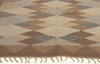 6 x 8 - Brown Vintage Swedish Rollakan Rug - 79778