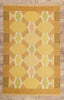 6 x 10 - Yellow Vintage Swedish Rollakan Rug - 79780
