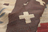 5 x 9 - Brown Vintage Swedish Rollakan Rug - 79781