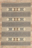 5 x 8 - Gray Vintage Swedish Rollakan Rug - 79782