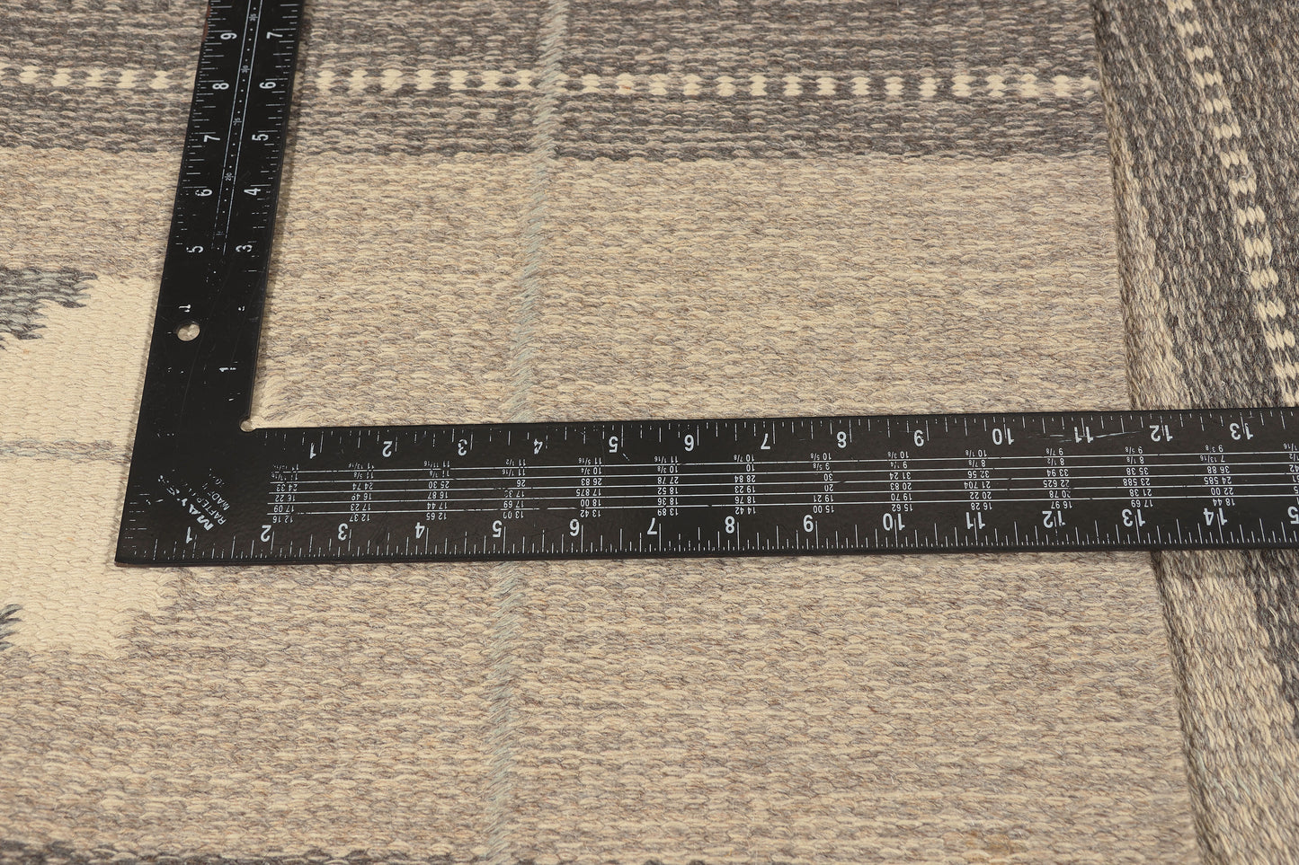 5 x 8 - Gray Vintage Swedish Rollakan Rug - 79782