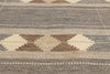 5 x 8 - Gray Vintage Swedish Rollakan Rug - 79782