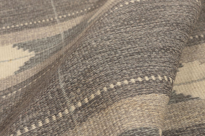 5 x 8 - Gray Vintage Swedish Rollakan Rug - 79782