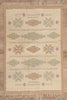 4 x 7 - Beige Vintage Swedish Rollakan Rug - 79783