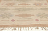4 x 7 - Beige Vintage Swedish Rollakan Rug - 79783