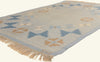 4 x 7 - Blue Vintage Swedish Rollakan Rug - 79785