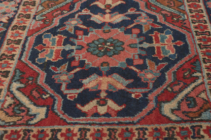 3 x 6 - Red Antique Persian Heriz Rug - 79786