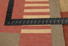 8 x 11 - Rust Modern Tibetan Rug - 79787