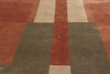 8 x 11 - Rust Modern Tibetan Rug - 79787