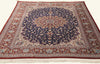 3 x 5 - Navy Blue Vintage Persian Qum Rug - 79792