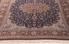 3 x 5 - Navy Blue Vintage Persian Qum Rug - 79792