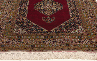 3 x 5 - Red Vintage Persian Qum Rug - 79793