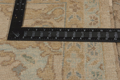 3 x 14 - Tan Vintage Persian Sultanabad Rug - 79794