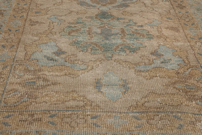 3 x 14 - Tan Vintage Persian Sultanabad Rug - 79794
