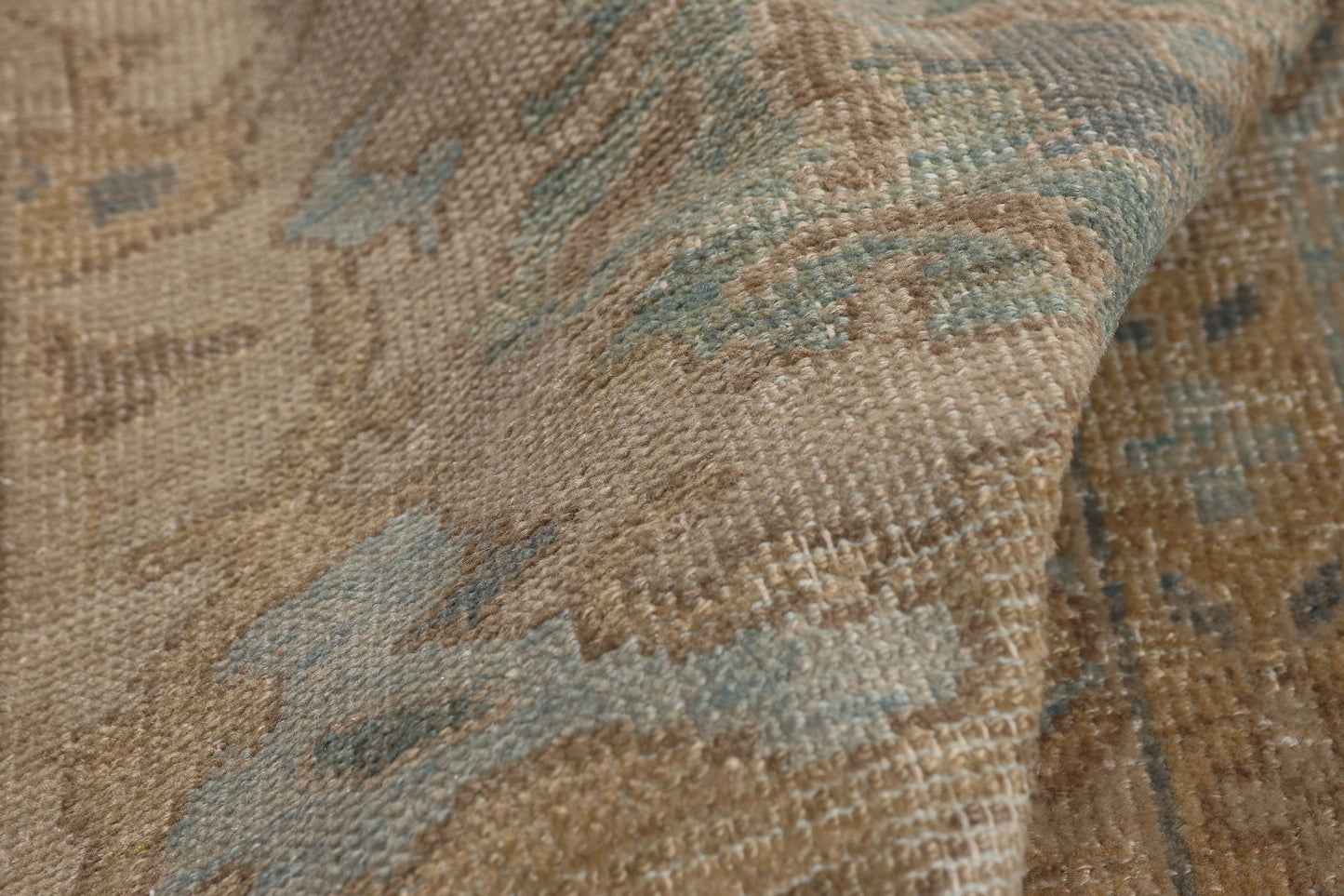 3 x 14 - Tan Vintage Persian Sultanabad Rug - 79794