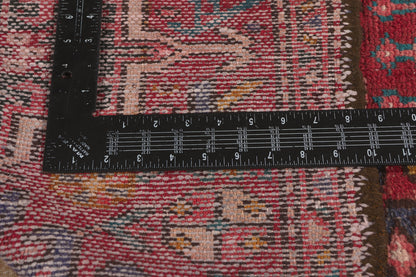 2 x 5 - Red Vintage Persian Heriz Rug - 79796