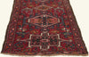 2 x 5 - Red Vintage Persian Heriz Rug - 79796