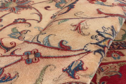 13 x 19 - Ivory Vintage Persian Isfahan Rug - 79797