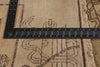 5 x 7 - Rust Antique Turkestan Khotan Rug - 79799