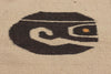 1 x 2 - Beige Vintage Mexican Zapotec Rug - 79802