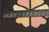 1 x 2 - Brown Vintage Mexican Zapotec Rug - 79803