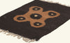 1 x 2 - Brown Vintage Mexican Zapotec Rug - 79805