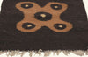 1 x 2 - Brown Vintage Mexican Zapotec Rug - 79805