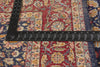 5 x 9 - Navy Blue Vintage Chinese Tabriz Rug - 79807